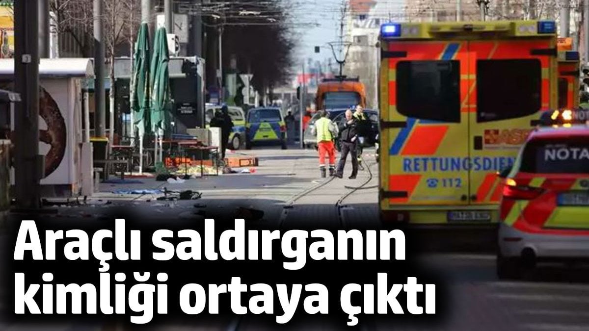 Almanya’daki araçlı saldırganın kimliği ortaya çıktı