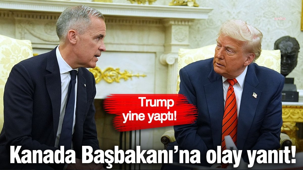 Trump’tan Kanada Başbakanı Carney’e olay yanıt