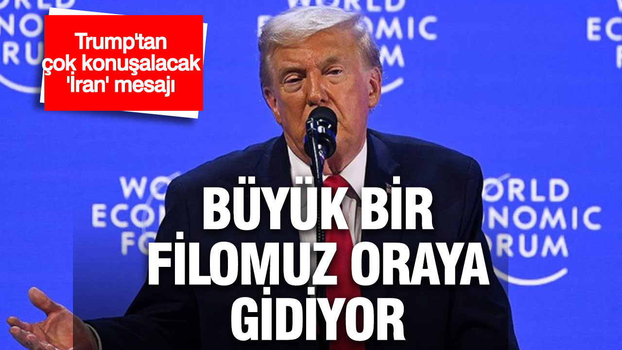 Donald Trump’tan çok konuşulacak ‘İran’ iletisi: Büyük bir filomuz oraya gidiyor